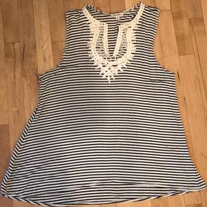 Max Studio striped tank